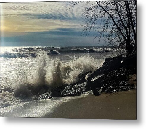 Lake Metal Print featuring the photograph Ascent by Terri Hart-Ellis