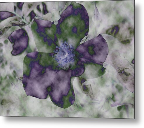 Peace Metal Print featuring the digital art At Peace by Bonnie Bruno