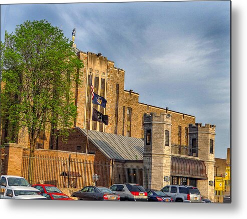 Auburn Correctional Facility Metal Print featuring the photograph Auburn Correctional Facility by Dennis Dugan