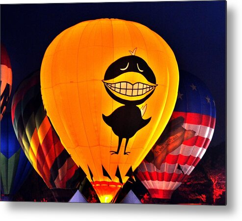 Balloons Metal Print featuring the photograph Balloon Festival by Eileen Brymer