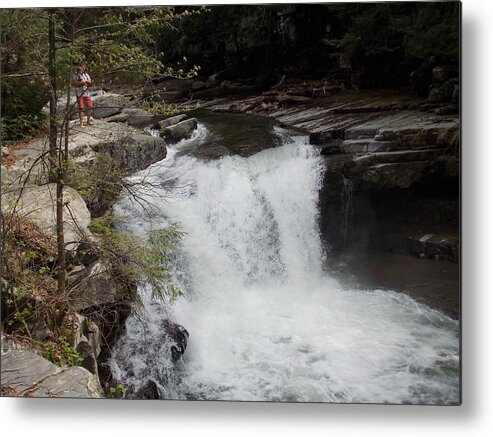 Bartlett Falls Metal Print featuring the photograph Bartlett Falls by Catherine Gagne