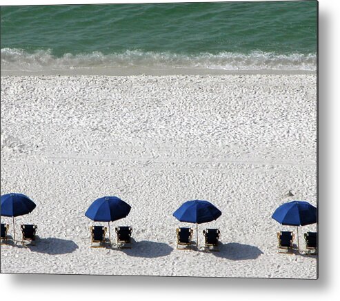 Beach Metal Print featuring the photograph Beach Therapy 2 by Marie Hicks