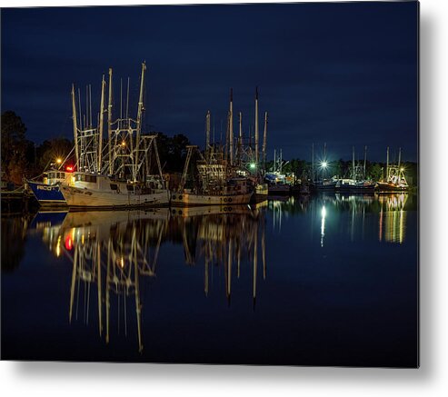 Blue Metal Print featuring the photograph Blue Bayou by Brad Boland