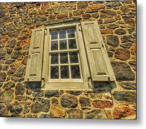 Architecture Metal Print featuring the photograph Bricks and Mortar I by Kathi Isserman