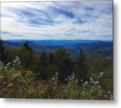 Nature Metal Print featuring the photograph Caney Fork Overlook by Richie Parks