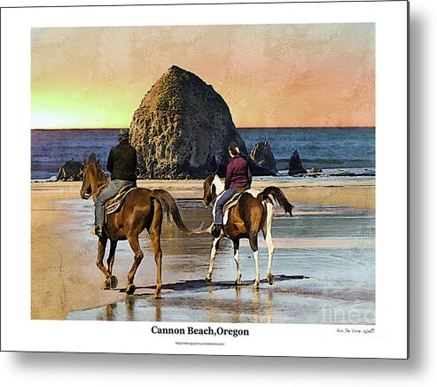 Cannon Beach Metal Print featuring the photograph Cannon Beach by Kenneth De Tore