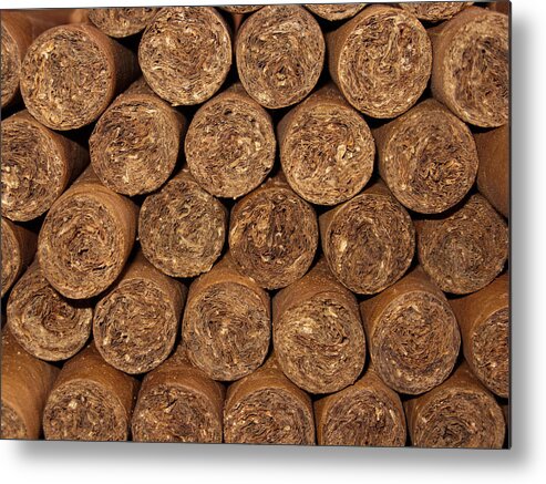 Cigars Metal Print featuring the photograph Cigars 262 by Michael Fryd