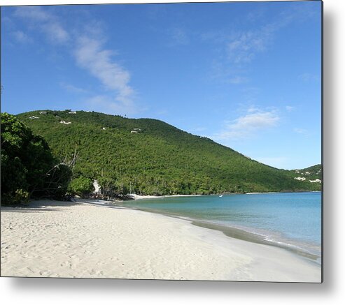 Ocean Metal Print featuring the photograph Cinnamon Bay by Kimberly Mohlenhoff