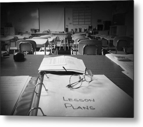 School Metal Print featuring the photograph Classroom by Joyce Kimble Smith