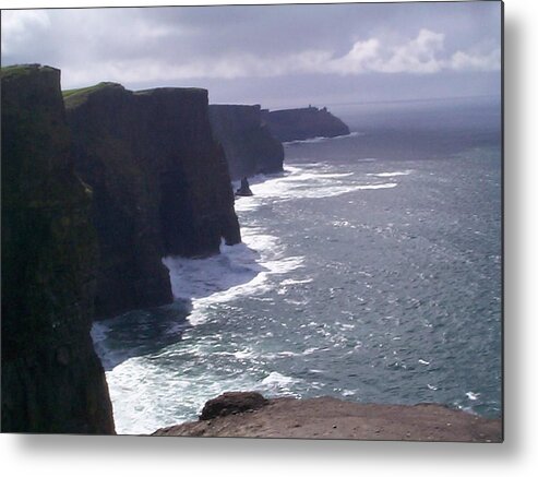 Ireland Metal Print featuring the photograph Cliffs of Moher by Charles Kraus