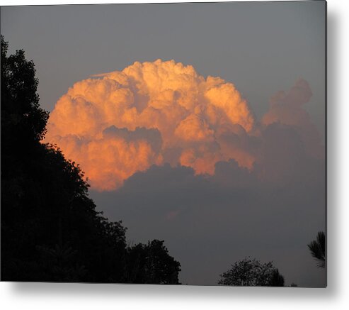 Clouds Metal Print featuring the photograph Cloud 2 by Douglas Pike