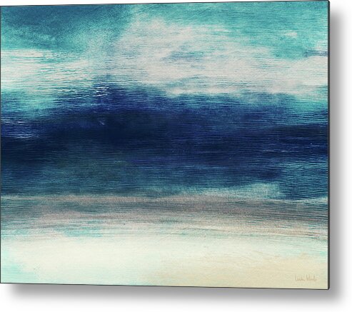 Beach Metal Print featuring the mixed media Coastal Escape 2- Art by Linda Woods by Linda Woods