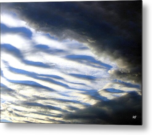 Storm Clouds Metal Print featuring the photograph Collision by Will Borden