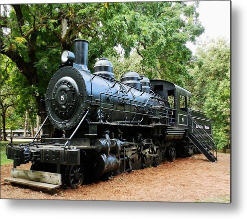 Train Metal Print featuring the photograph Corvallis Steam Engine by VLee Watson