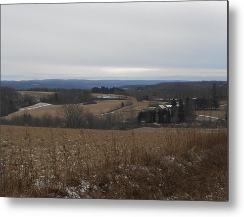 Country Metal Print featuring the photograph Countryside View by Jeremiah Wilson