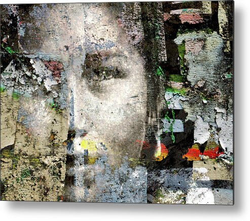 Wall Art Metal Print featuring the photograph Cover Up #1 by Ed Hall