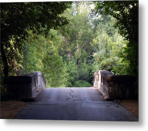 Summer Metal Print featuring the photograph Crossing into the Light by Wild Thing