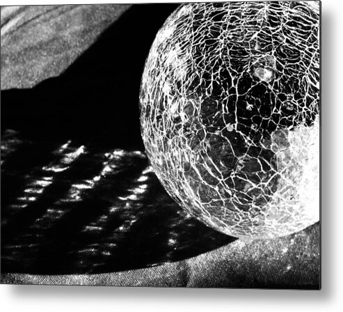 Crystal Ball Metal Print featuring the photograph Crystal Ball by Shawna Rowe