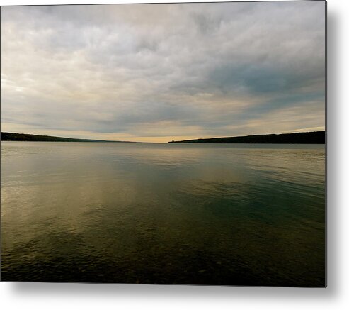 Lake Metal Print featuring the photograph Dark Lake by Azthet Photography
