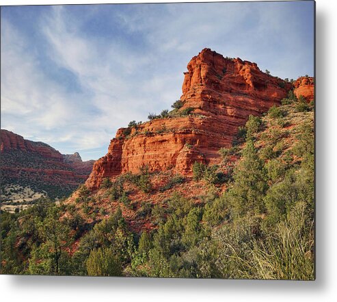 Sedona Metal Print featuring the photograph Descending Doe Mountain by Theo O'Connor