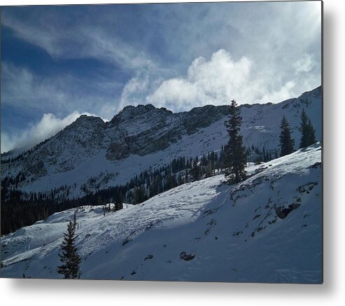 Ski Metal Print featuring the photograph Devils Castle Morning Light by Michael Cuozzo