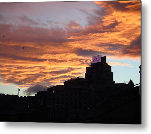 Sunset Metal Print featuring the photograph Drammatic sky by Yohana Negusse