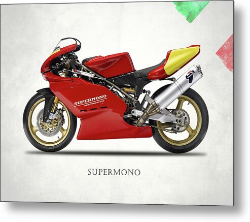 Ducati Supermono Metal Print featuring the photograph Ducati Supermono by Mark Rogan