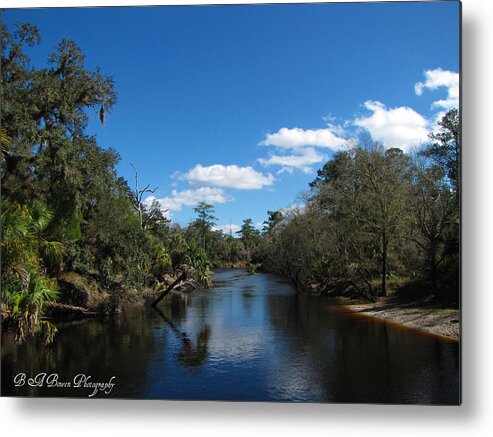 Econlockhatchee River Metal Print featuring the photograph Econlockhatchee River by Barbara Bowen