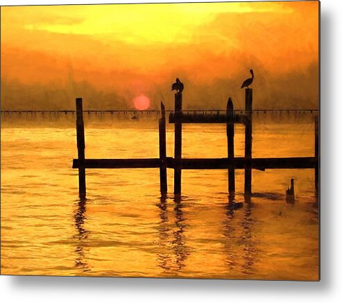 Ouisiana Metal Print featuring the photograph Elements by Kathy Bassett