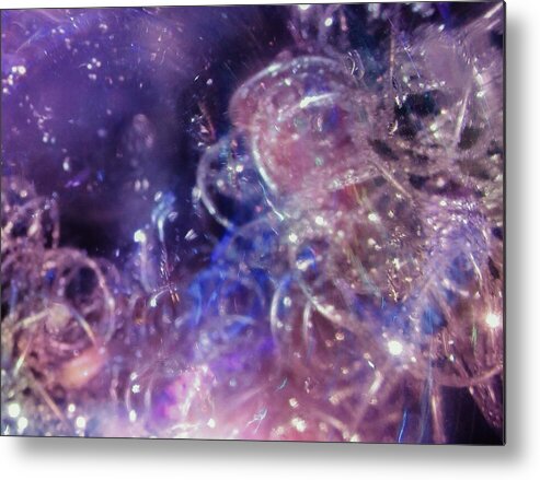 Quantum Metal Print featuring the photograph Entangled by Sharon Ackley