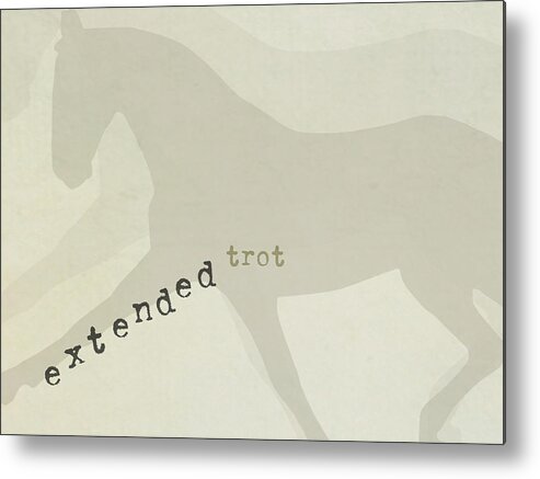 Art Metal Print featuring the photograph Valentine Extended by Dressage Design
