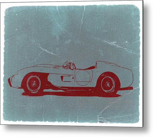 Ferrari Testa Rosa Metal Print featuring the photograph Ferrari Testa Rosa by Naxart Studio