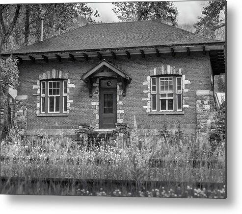 5dii Metal Print featuring the photograph Field Telegraph Station by Mark Mille
