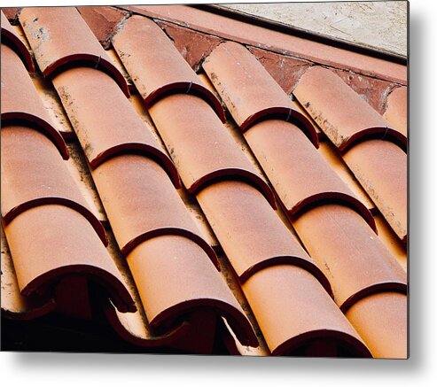 Roof Metal Print featuring the photograph Rooftop View by Kerry Obrist