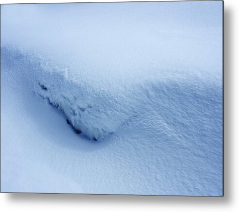 Snow Metal Print featuring the photograph Fresh by Jacklyn Duryea Fraizer