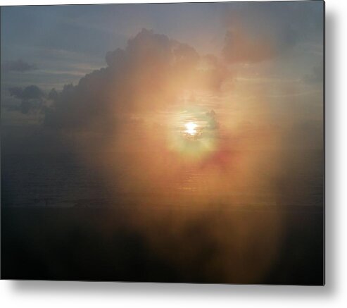 Sunrise Metal Print featuring the photograph Genesis by Peggy King