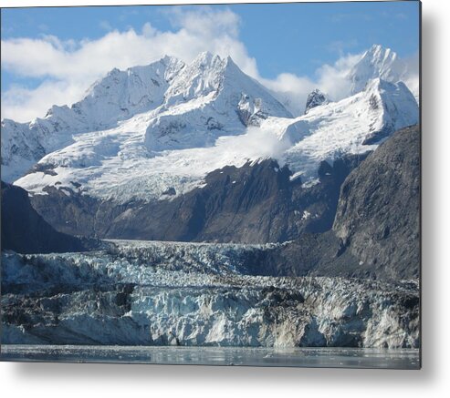 Alaska Metal Print featuring the photograph Glacier Bay by Quwatha Valentine