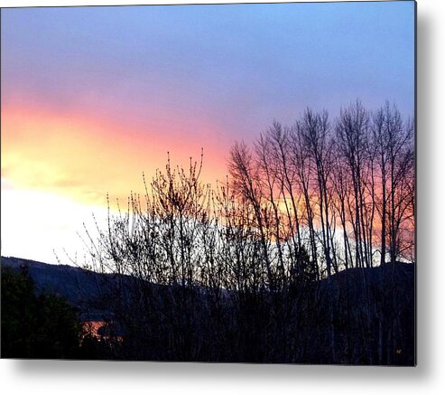 Glowing Kalamalka Lake Metal Print featuring the photograph Glowing Kalamalka Lake by Will Borden