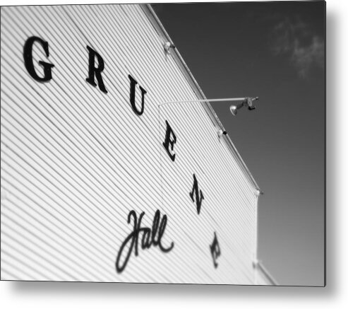 Texas Metal Print featuring the photograph Gruene Hall by John Gusky