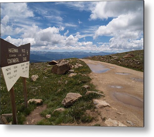 Hagerman Pass Colorado Metal Print featuring the photograph Hagerman Pass View by Bill Hyde