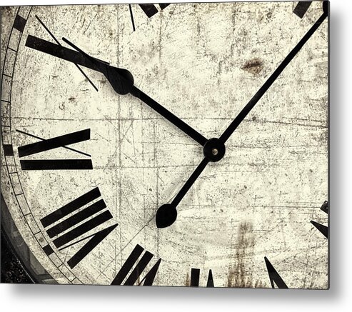 Clock Metal Print featuring the photograph Hands of Time by Andrew Soundarajan