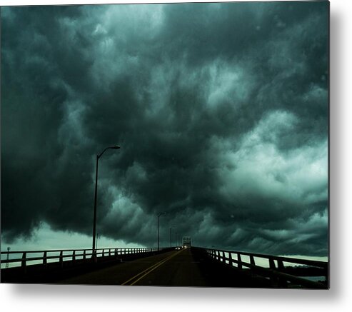 Clouds Metal Print featuring the photograph Harvey by Jerry Connally