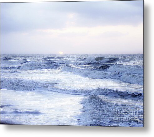 Photography Metal Print featuring the photograph Hazy Morning Sunrise by Phil Perkins