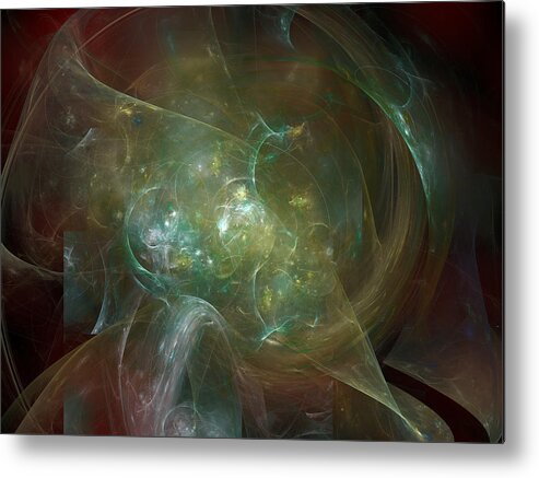 Art Metal Print featuring the digital art Headstrong by Jeff Iverson