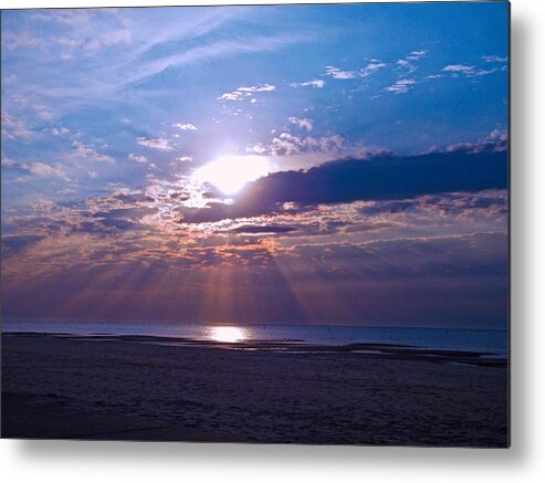 Sunrise Metal Print featuring the photograph Heavenly Skies by Brian Wright