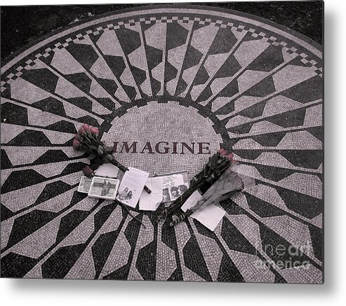 Imagine Metal Print featuring the photograph Imagine by Kathi Shotwell