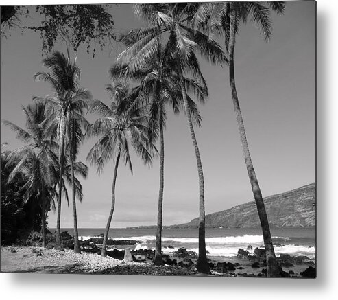  Framed Prints Metal Print featuring the photograph Island Waves by Athala Bruckner