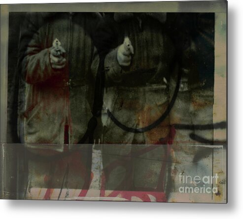 Recycled Metal Print featuring the photograph Just Kids by Gary Everson