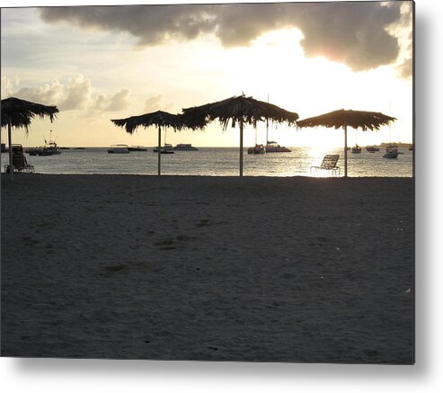 Beach Metal Print featuring the photograph Just Relax by Michael Albright