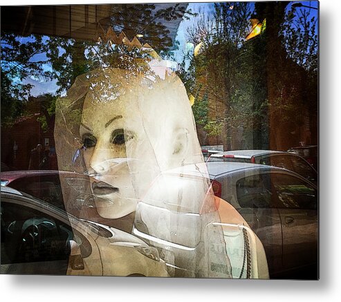 Mannequin Metal Print featuring the photograph Kalispera by Jessica Levant